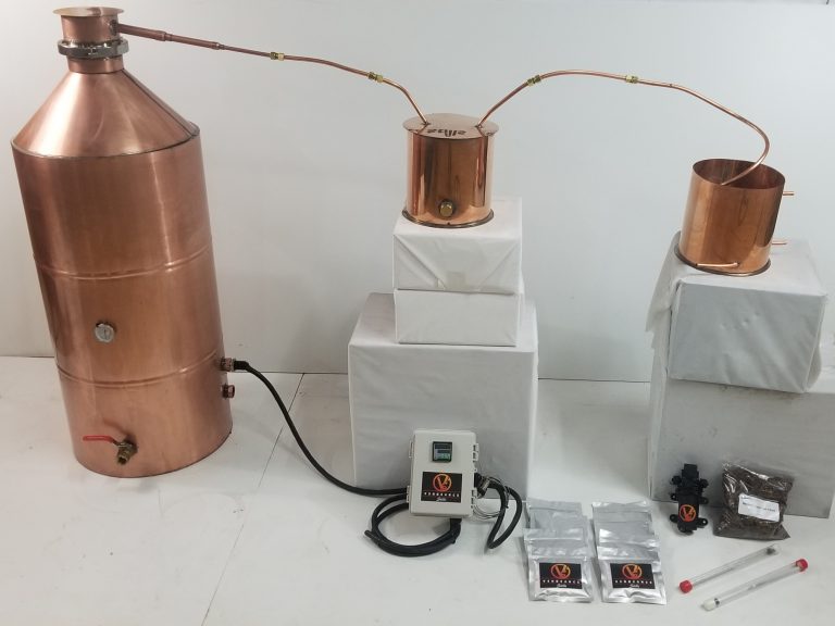 Copper Gin Distillery Kit 40 Gallon Large Alcohol Still & More