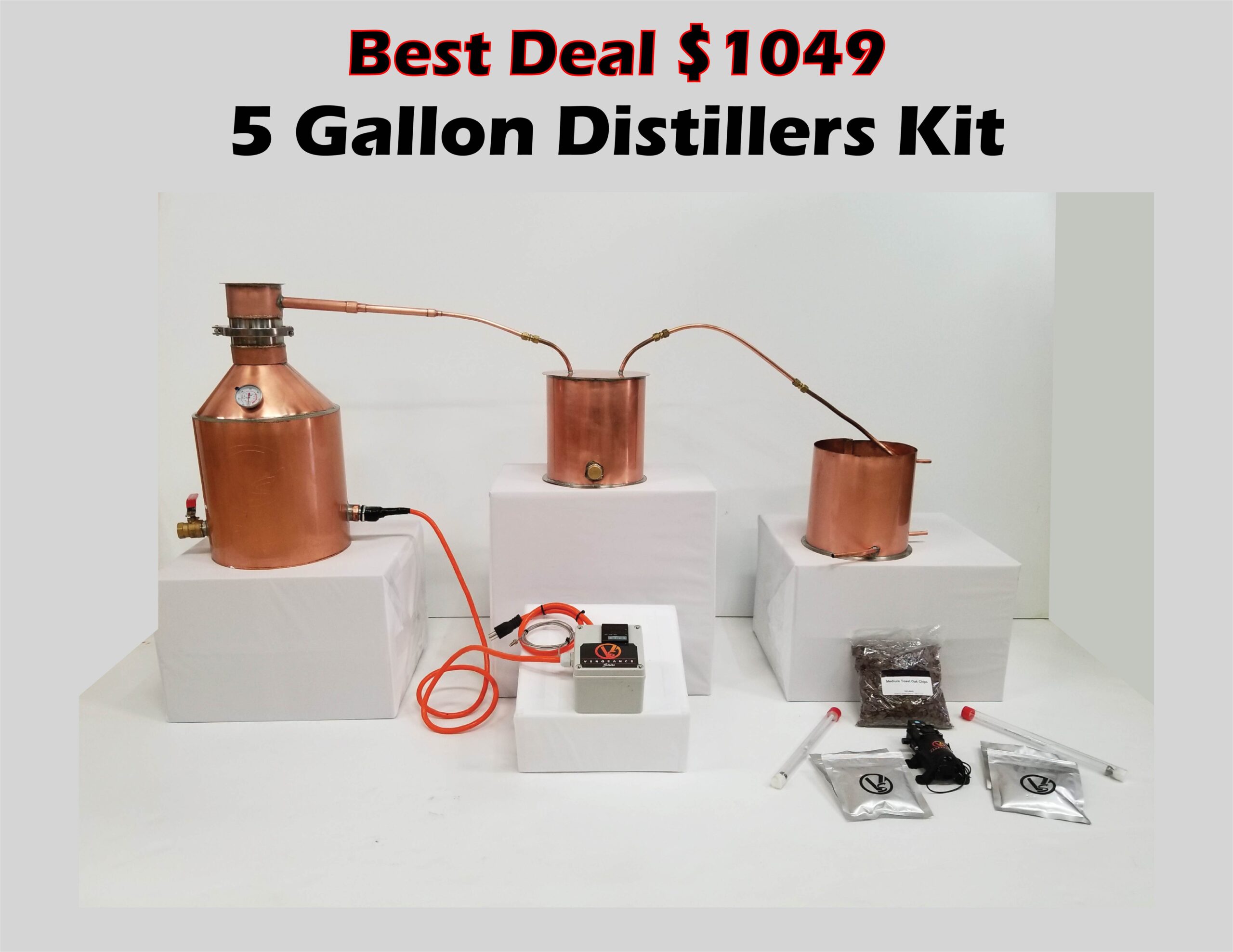 5 Gallon Complete Distillers Kit